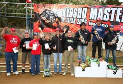 Kyosho Masters Podium