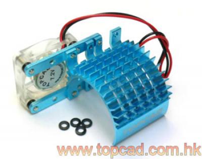 TopCad 540 motor heatsink
