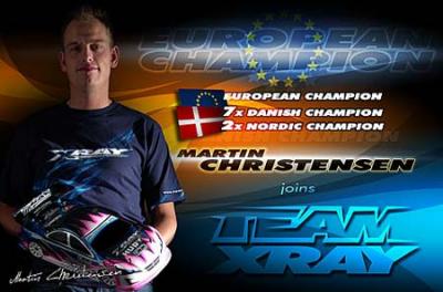 Martin Christensen to race Xray NT1