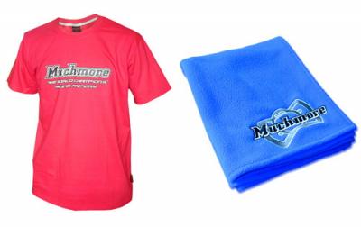 Much More t-shirt and towel