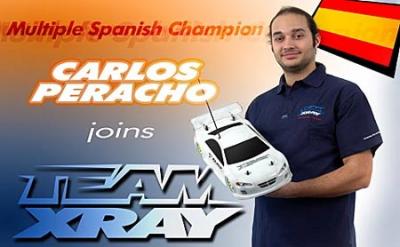 Carlos Peracho signs for Team Xray
