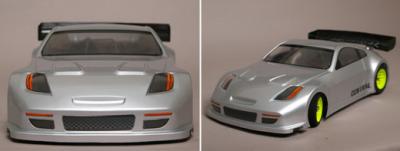 Central 1/8th Nissan 350Z GT body shell