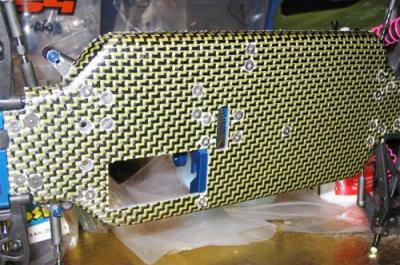 Atomic Carbon Kevlar chassis