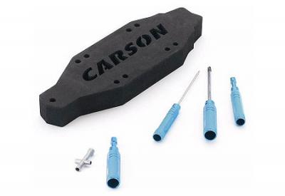 Carson Car stands and tools