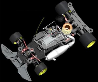 DXF Competition 1/8 Classic chassis