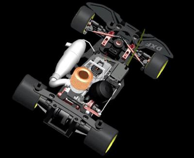 DXF Competition 1/8 Classic chassis