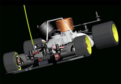 DXF Competition 1/8 Classic chassis