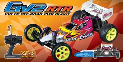 Academy GV2 RTR EP 2wd Buggy