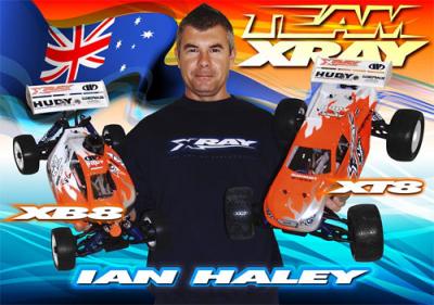 Ian Haley joins Team Xray