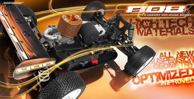 Xray XB808 1/8th scale buggy