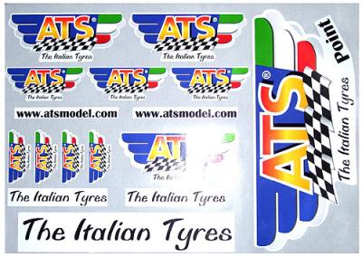ATS 1/12th scale tyres & Decal sheet