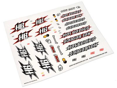 Hot Bodies Team Decals