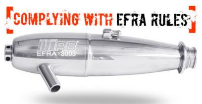 RB Tuned Pipe EFRA 3003