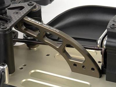 Xray XB808 Alu Chassis braces