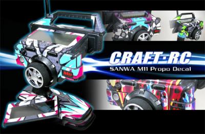 Craft RC Sanwa M11 Graphic skins