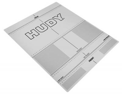 Hudy Plastic Setup board decal