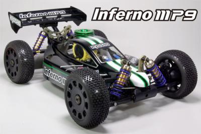 Kyosho Inferno MP9 Body Off shots