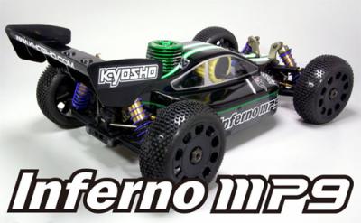 Kyosho Inferno MP9 Body Off shots