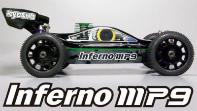 Kyosho Inferno MP9 Body Off shots