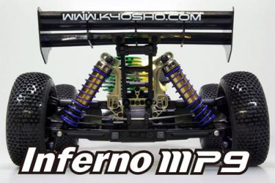 Kyosho Inferno MP9 Body Off shots