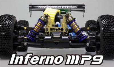 Kyosho Inferno MP9 Body Off shots