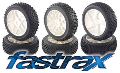 Fastrax 1/8th scale pre-mounted Tires