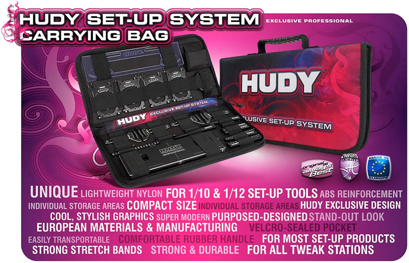 Red RC » Hudy 1/10 & 1/12 Set-up System bag