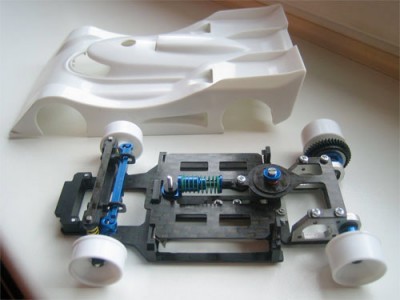 Carbon One 1/24th scale chassis