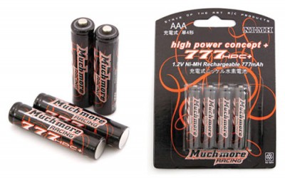 Much More 777mAh HPC+ AAA batteries