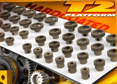 Xray Narrow Hard Coated Pinion gears