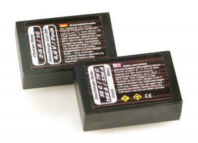 CS Factory Pro 4000mAh LiPo saddle pack