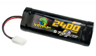 Venom 11.1v LiPo & 2400mAh NiMh packs