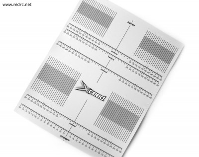 Xceed RC Setup board decal