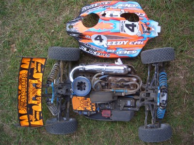 Lee Martin wins BRCA 1/8th Off-Road Rd3