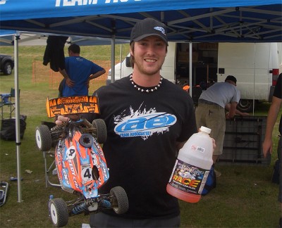 Lee Martin wins BRCA 1/8th Off-Road Rd3