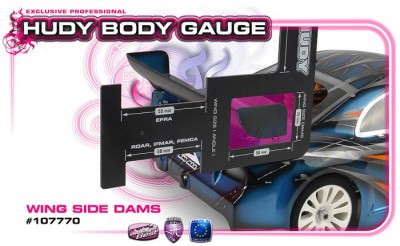 Hudy Body Gauge for 1/10 Nitro TC