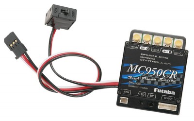 Futaba brushless MC950CR ESC & Servos