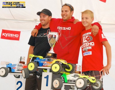 King & Aigoin win 2009 Kyosho Masters