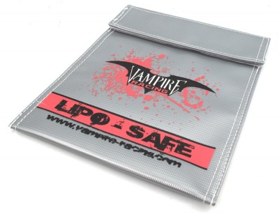 Vampire Racing LiPo bag, Diff balls & gold plugs