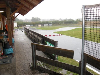 German Nationals still affected by rain