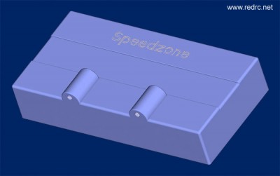 Speedzone Prototype 1 cell LiPo pack