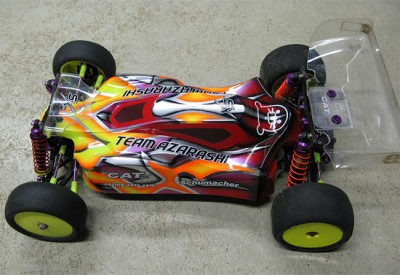 Team Azarashi Cat SX Womoog shell