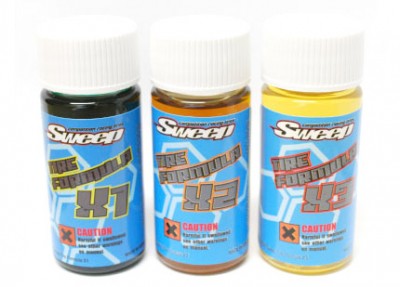 Sweep Racing X2 & X3 Tire formula