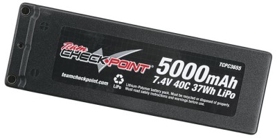 Team Checkpoint 7.4V 5000mAh LiPo pack