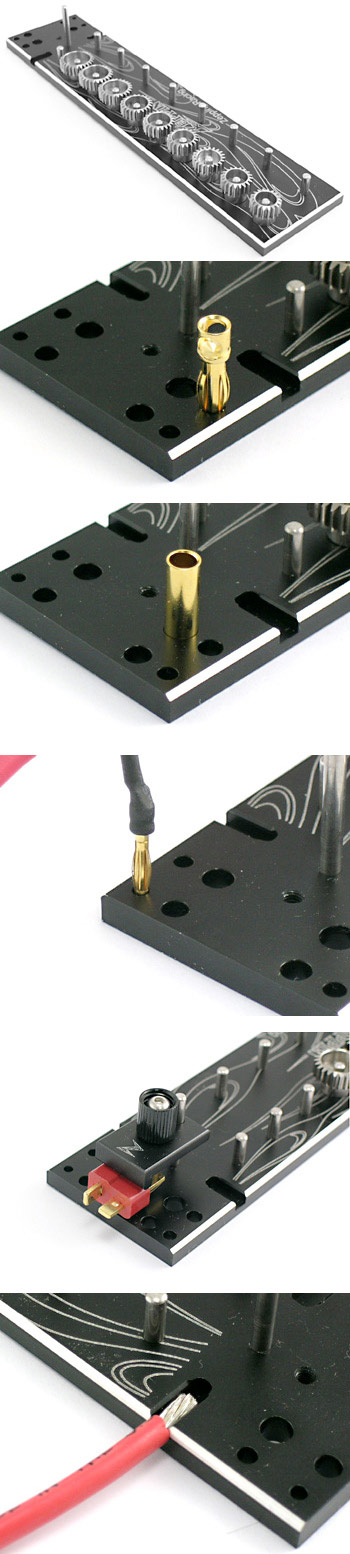 Zeppin Racing Pinion Holder with Solder helper