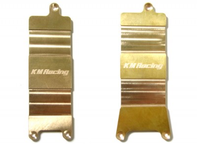 KM Racing NT1 & MTX-4 Brass Battery tray