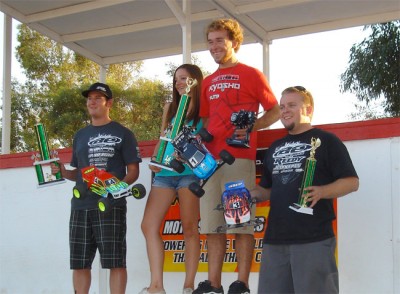 Jared Tebo sweeps 2009 Reedy Truck race