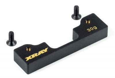 Xray 30g Brass Chassis Weight for NT1