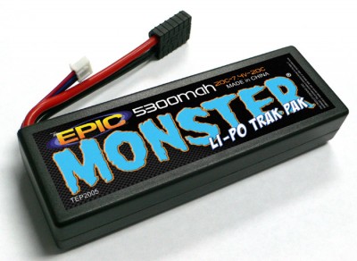 Team Epic Monster LiPo Trak packs