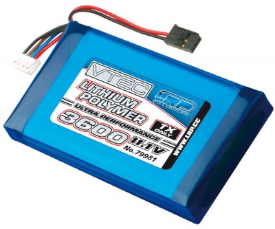 LRP LiPo TX & LiFe RX battery packs